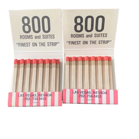 Vintage Matchbook Circus Circus Hotel Casino Spa The Perfect Promotional Matchbo - Picture 5 of 5